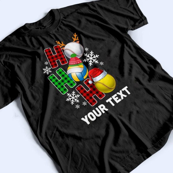 HO HO HO Christmas Sport