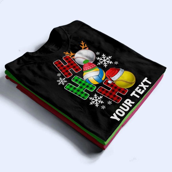 HO HO HO Christmas Sport