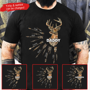 Hunting Dad Grandpa With Kids Names