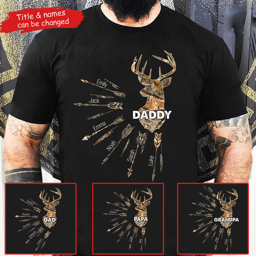 Hunting Dad Grandpa With Kids Names Hunting Dad Grandpa With Kids Names