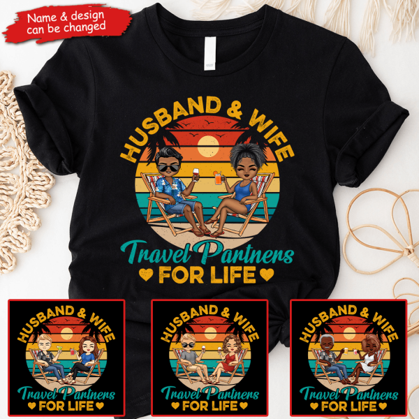 Husband And Wife Travel Partners For Life