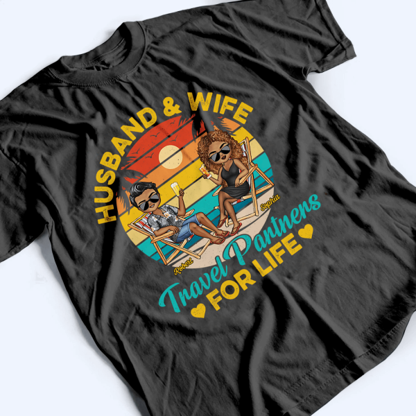 Husband And Wife Travel Partners For Life