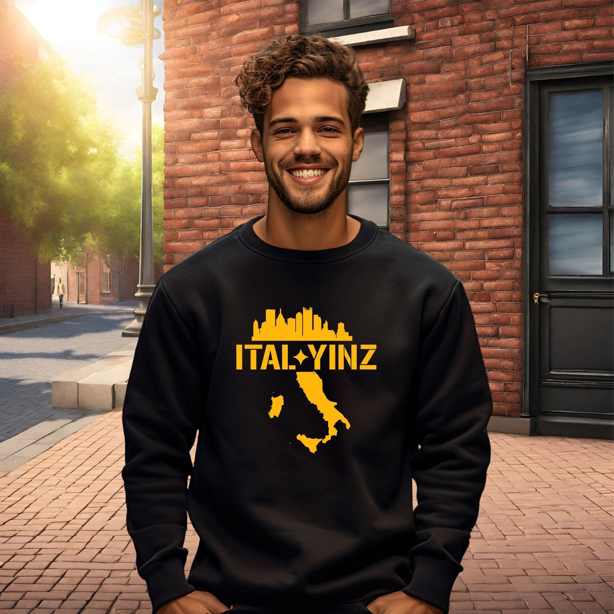 Ital Yinz SWEATSHIRT or LONG SLEEVE T, Yinz shirt, Italian Pittsburgh sweatshirt, Pittsburghese shirt, Yinz, Yinzer, don't be a jagoff, n'at, nebby, Italy Ital Yinz SWEATSHIRT or LONG SLEEVE T, Yinz shirt, Italian Pittsburgh sweatshirt, Pittsburghese shirt, Yinz, Yinzer, don't be a jagoff, n'at, nebby, Italy