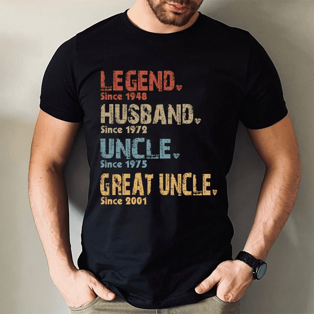 Legend, Husband, Dad And Papa Since Legend, Husband, Dad And Papa Since