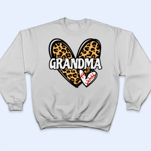 Leopard Heart Sporty Grandma