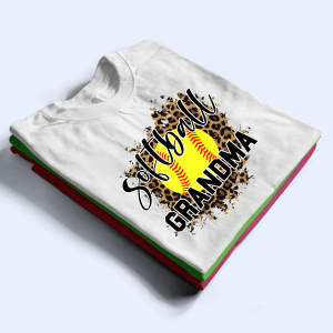 Leopard Sport Grandma – Personalized Custom T Shirt