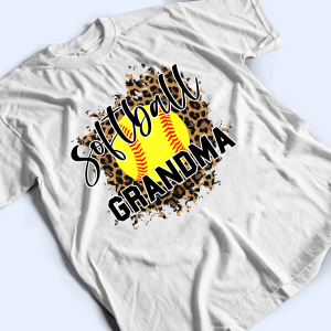 Leopard Sport Grandma - Personalized Custom T Shirt 2 Leopard Sport Grandma Personalized Custom T Shirt 3