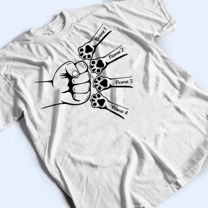 Lets Make Fist Bumps Personalized Custom T Shirt 3