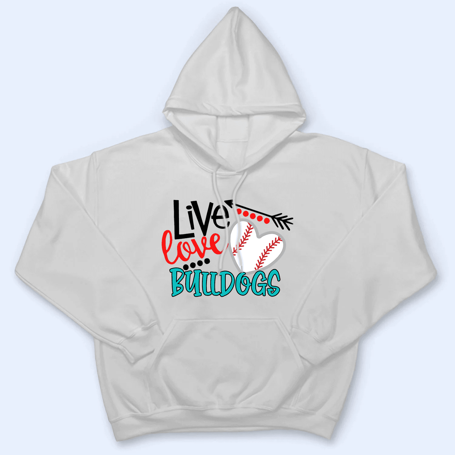 Live Love Mascot - Personalized Custom T Shirt Live Love Mascot - Personalized Custom T Shirt