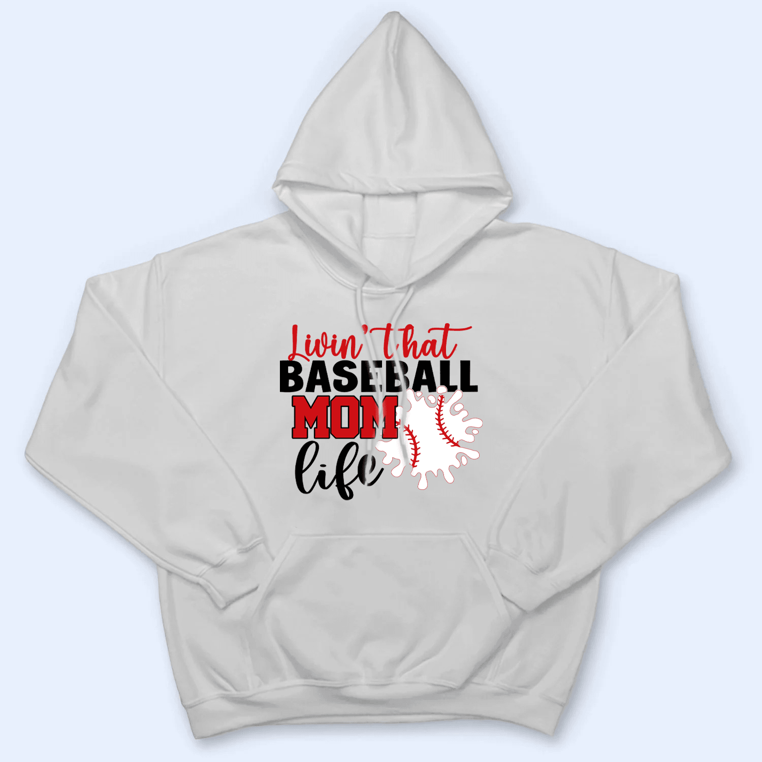 Livin That Baseball Life - Personalized Custom T Shirt Livin That Baseball Life - Personalized Custom T Shirt