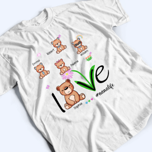 Love Grandma Life - Personalized Custom T Shirt 2 Love Grandma Life Personalized Custom T Shirt 3