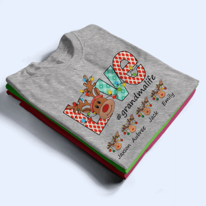 Love Little Reindeers – Personalized Custom T Shirt
