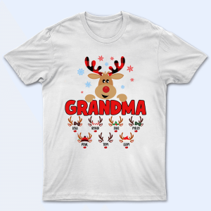 Lovely Reindeer Squad – Personalized Custom T Shirt