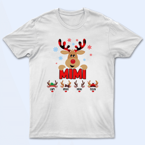 Lovely Reindeer Squad – Personalized Custom T Shirt
