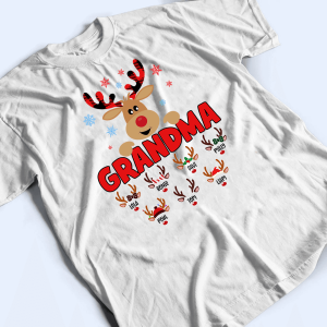 Lovely Reindeer Squad - Personalized Custom T Shirt 3 Lovely Reindeer Squad Personalized Custom T Shirt 4