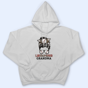 Messy Bun Bandana Sport Mom Loud and Proud 2 Messy Bun Bandana Sport Mom Loud and Proud 3