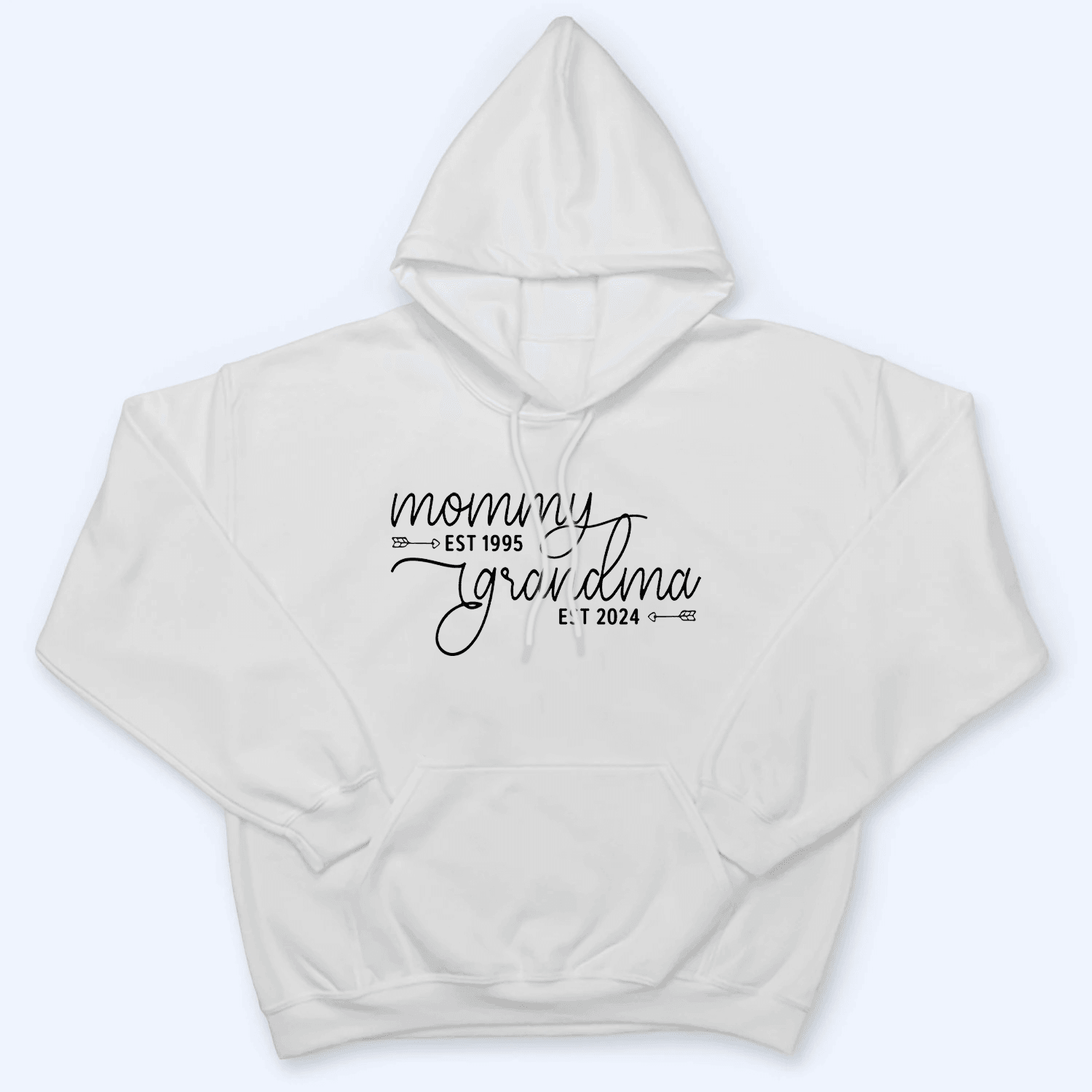 Mom Est Grandma Est - Personalized Custom T Shirt Mom Est Grandma Est - Personalized Custom T Shirt