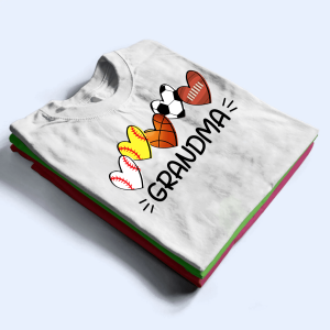 Multiple Sport Heart – Personalized Custom T Shirt