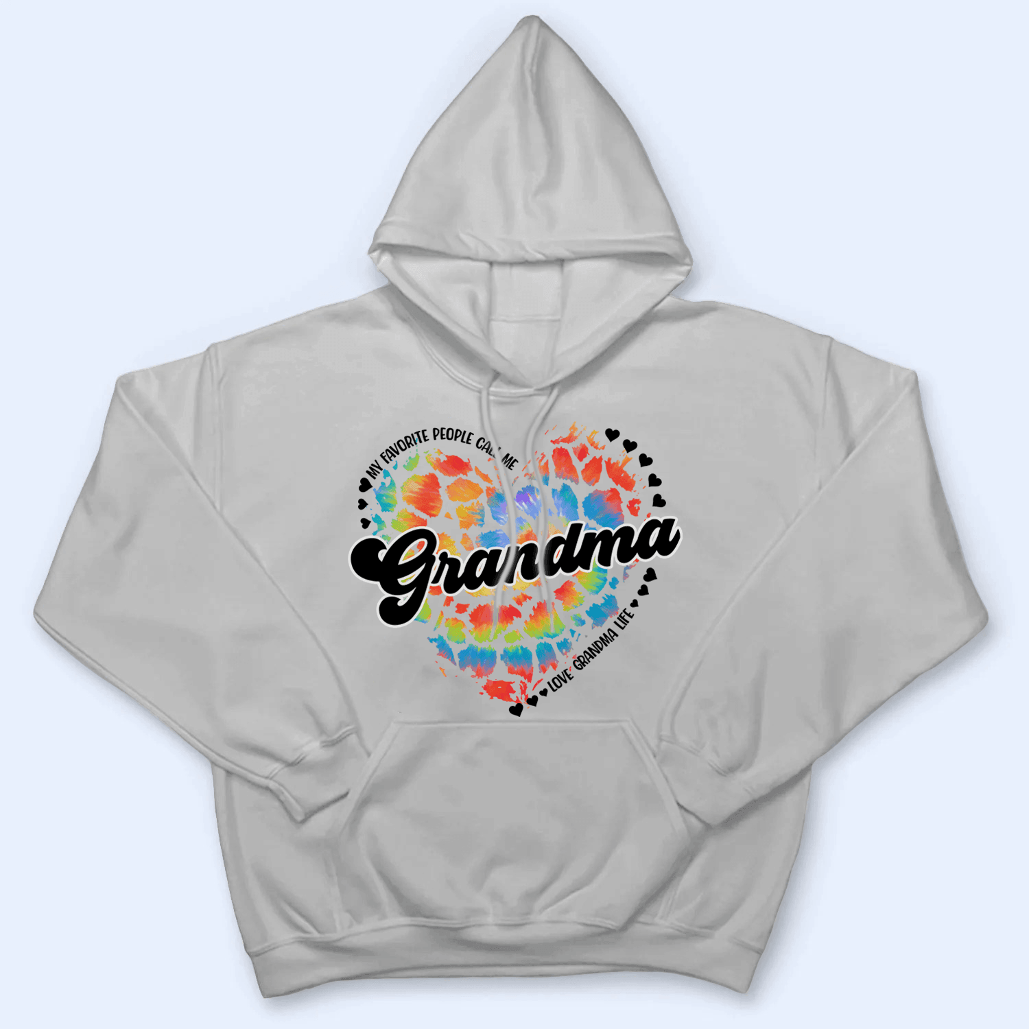 My Favorite People Call Me Grandma Heart - Personalized Custom T Shirt My Favorite People Call Me Grandma Heart - Personalized Custom T Shirt