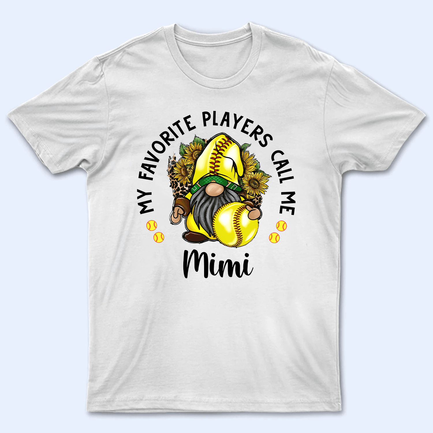 My Favorite Player Calls Me Grandma With Gnome Flowers My Favorite Player Calls Me Grandma With Gnome Flowers
