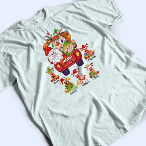 Nana Claus - Personalized Custom T Shirt 2 Nana Claus Personalized Custom T Shirt 3