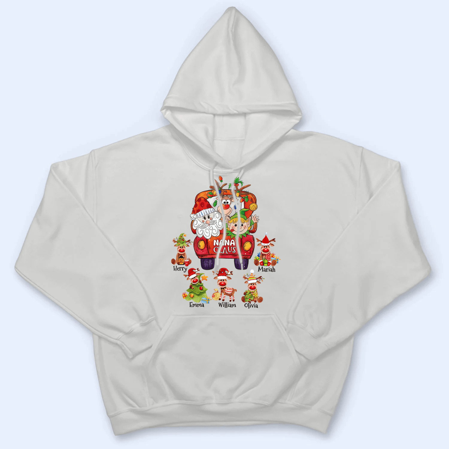 Nana Claus - Personalized Custom T Shirt Nana Claus - Personalized Custom T Shirt