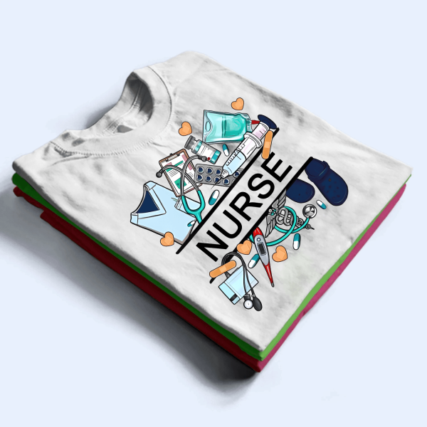 Nurse Name – Personalized Custom T Shirt