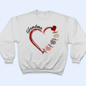 Red Heart Design Personalized Gift For Mom 2 Red Heart Design Personalized Gift For Mom 3