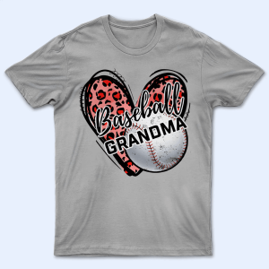 Sport Grandma Heart – Personalized Custom T Shirt