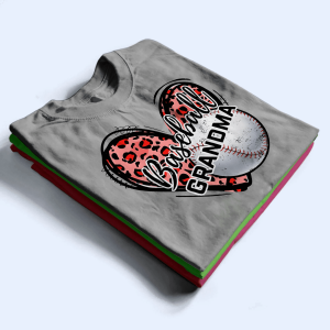 Sport Grandma Heart – Personalized Custom T Shirt