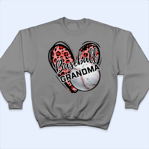 Sport Grandma Heart - Personalized Custom T Shirt 3 Sport Grandma Heart Personalized Custom T Shirt 4
