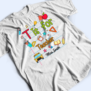 T Is For Teacher Name 3