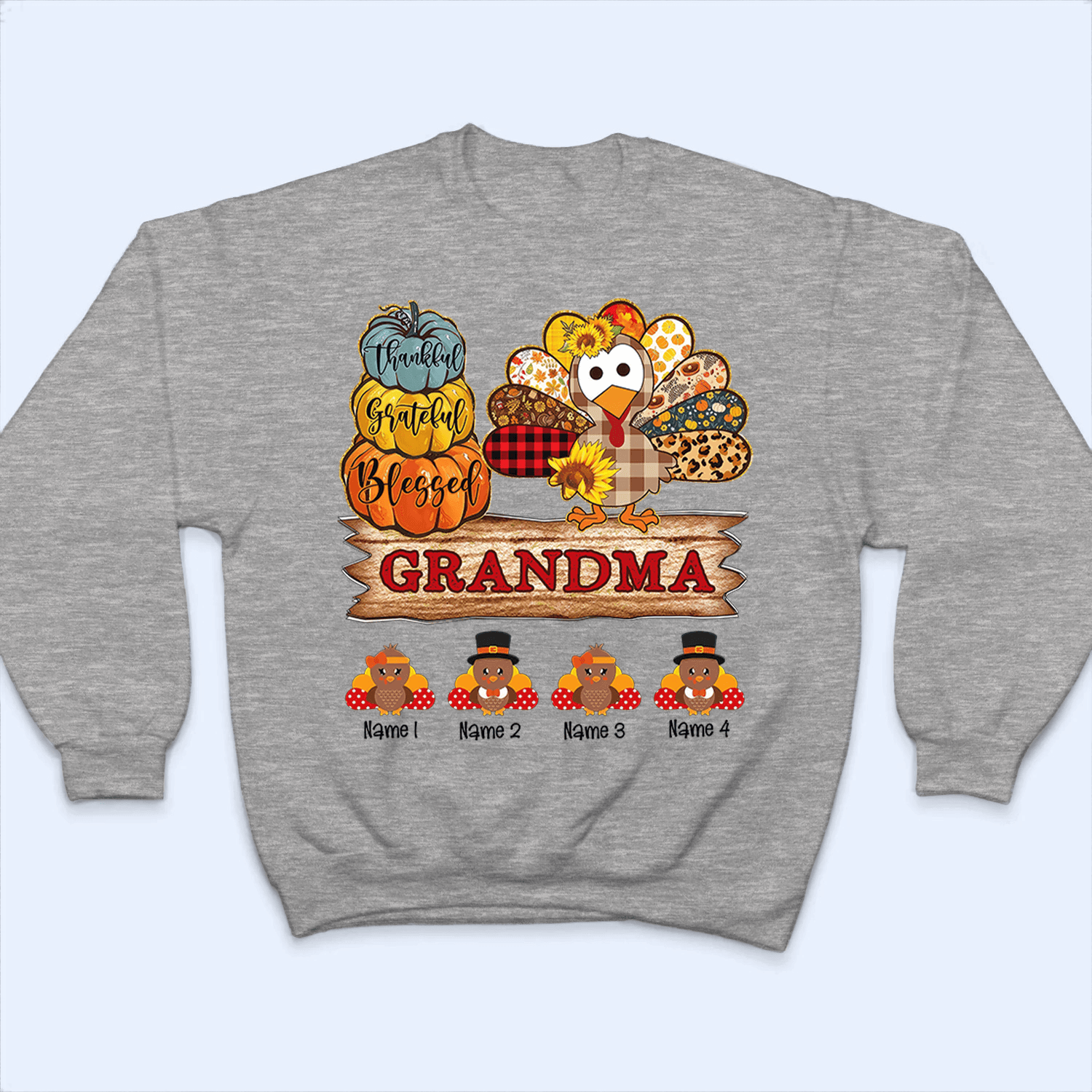 Thankful Grateful Blessed Grandma Thankful Grateful Blessed Grandma