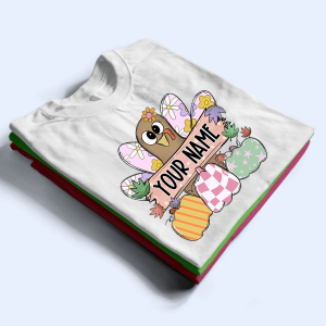 Thanksgiving Fall Turkey – Personalized Custom T Shirt