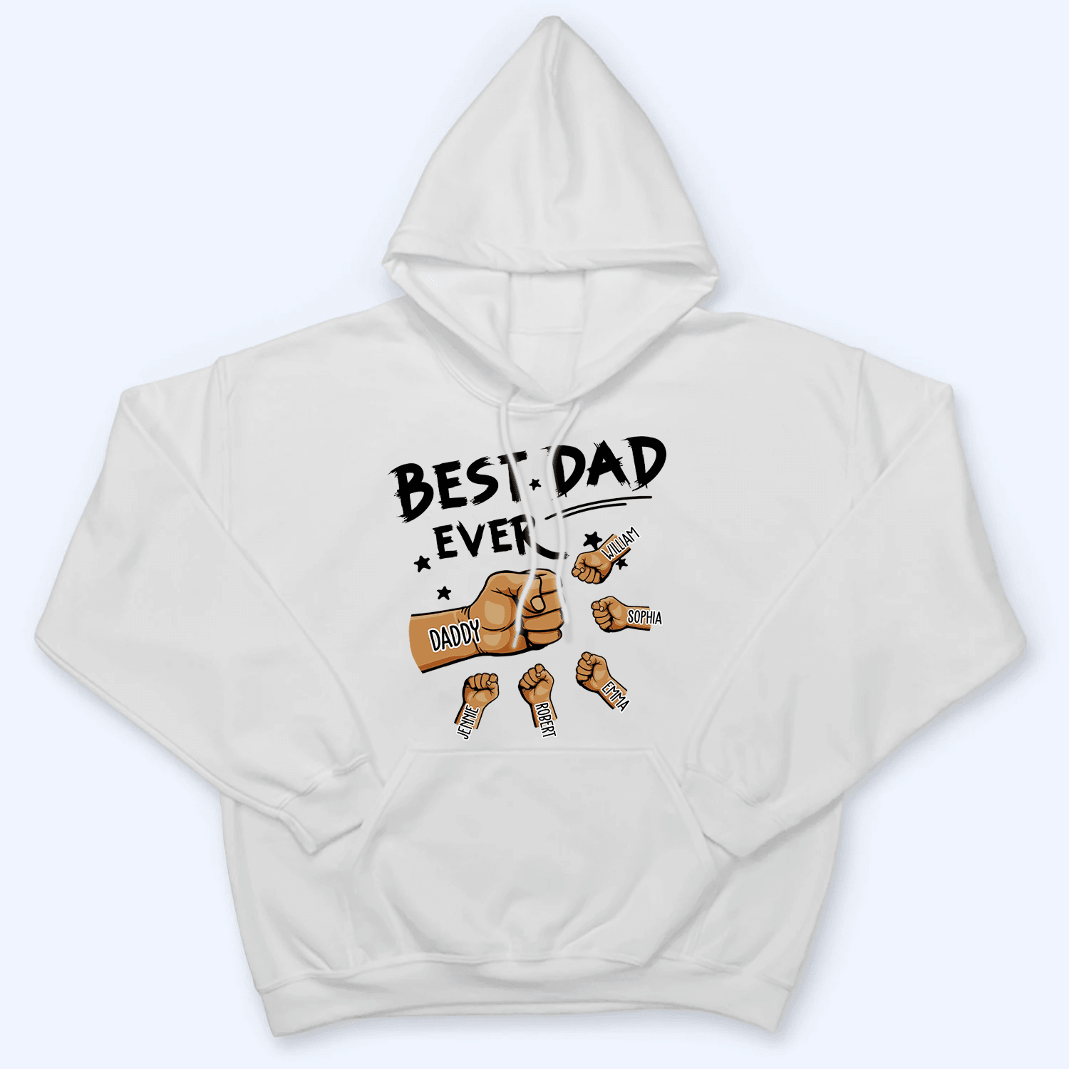 The Best Dad Ever - Personalized Custom T Shirt The Best Dad Ever - Personalized Custom T Shirt