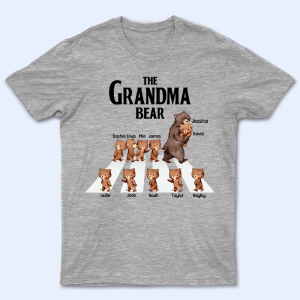 The Grandma Bear Custom Grandkids Names 3