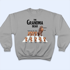 The Grandma Bear Custom Grandkids Names 4