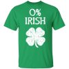 0 Irish shamrock st Patrick’s day graphic funny shirt