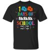 100 days of sksksk school and i oop scrunchie girls meme shirt