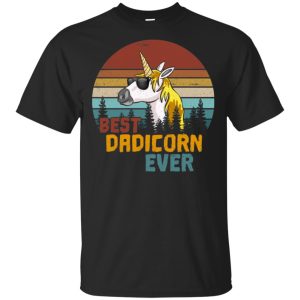 Best Dadicorn ever shirt