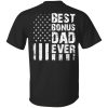 Best bonus dad ever American shirt
