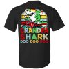 Biker grandpa shark doo doo doo shirt