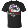 Daddy saurus glasses shirt