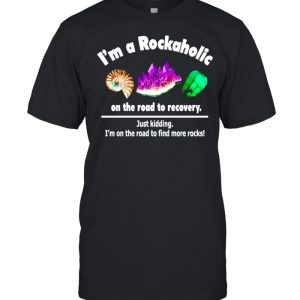 I’m a rockaholic on the road to recovery shirt