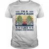 I’m a simple man love doobies and boobies shirt