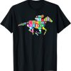 Kentucky horse racing silks t-shirt