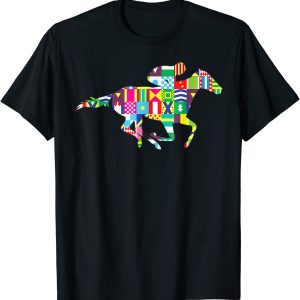 Kentucky horse racing silks t-shirt