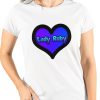 Lady ruby heart t-shirt
