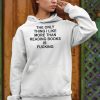 The only thing I like more than reading book is fucking hoodie