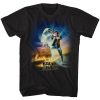 Back to the Future Movie Poster Slim Fit T-Shirt